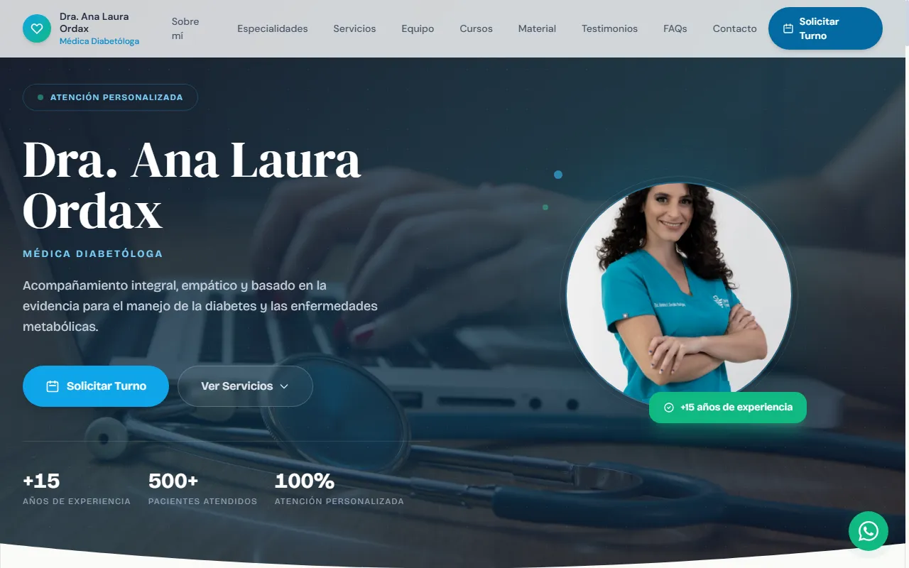 Dra. Ana Laura Ordax